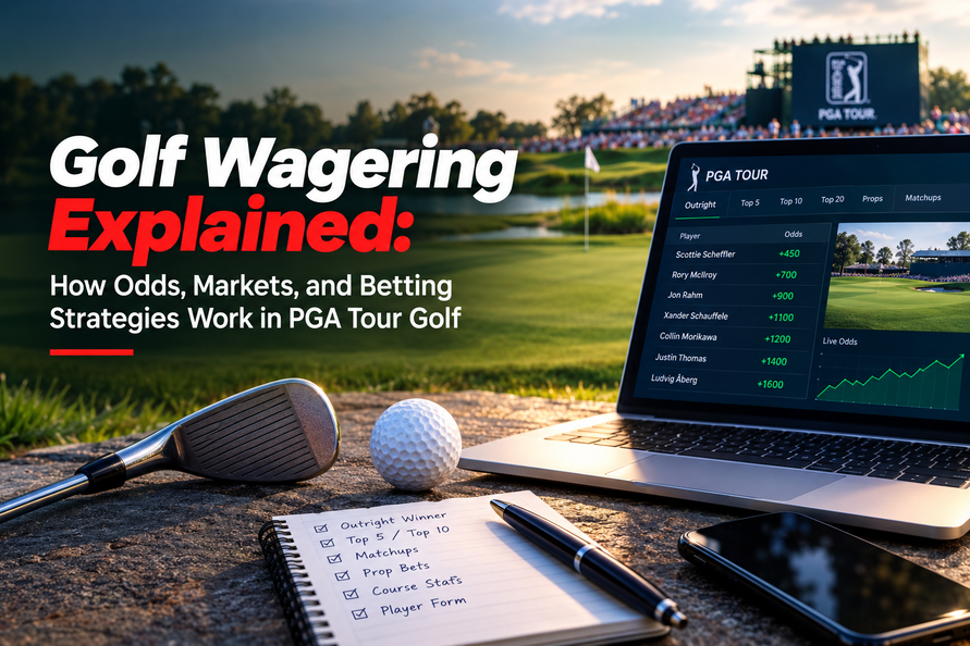 Golf Wagering Explained: How Odds, Markets, and Betting Strategies Work in PGA Tour Golf
