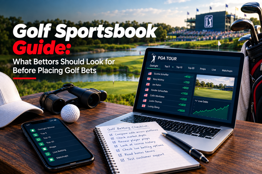 Golf Sportsbook Guide: What Bettors Should Look for Before Placing Golf Bets